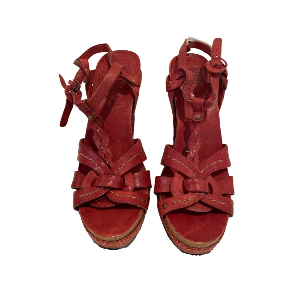 70’s style summer heels